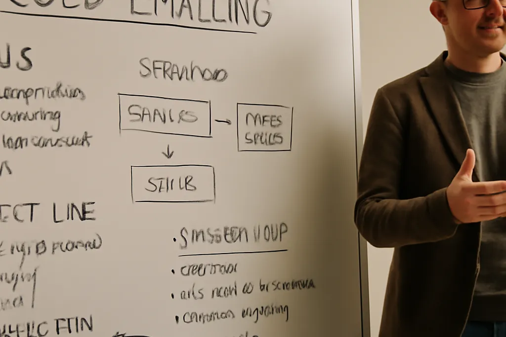Tableau de suivi des taux de réponse d'une campagne de cold email B2B