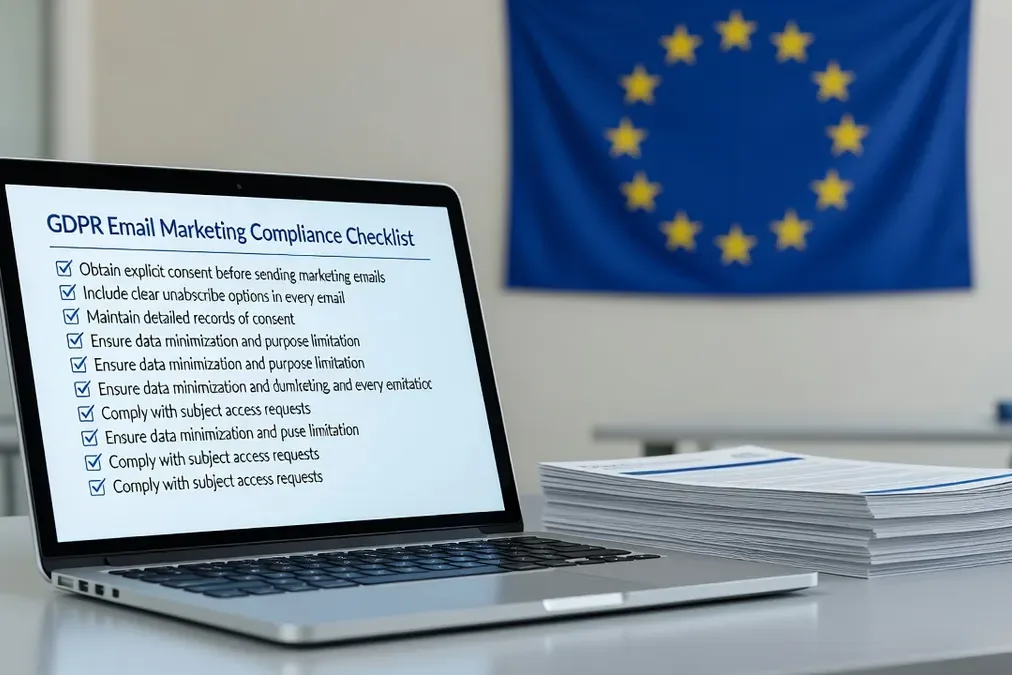 RGPD et email marketing : la checklist de conformité complète pour 2025
